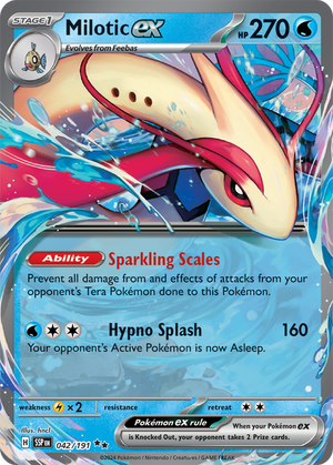 Milotic-ex - Scintille Folgoranti 042/191 [ Italiano / Inglese ]