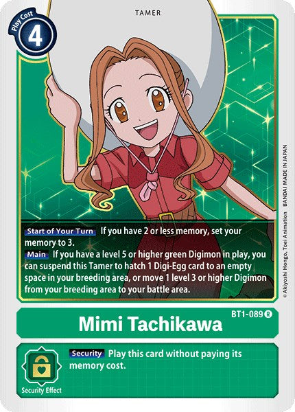 Mimi Tachikawa BT1-089 [ Inglese / Giapponese ]
