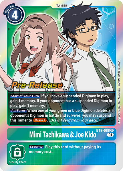 Mimi Tachikawa & Joe Kido BT9-088 [ Inglese / Giapponese ]