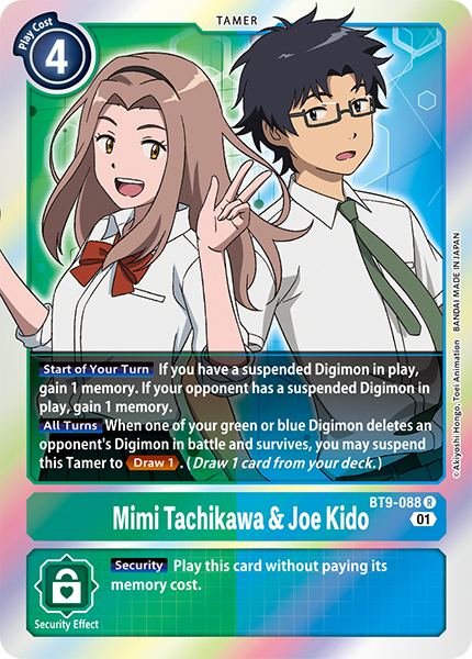 Mimi Tachikawa & Joe Kido BT9-088 [ Inglese / Giapponese ]