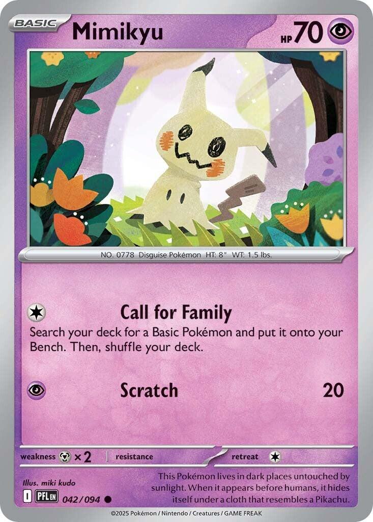Mimikyu - Fiamme Spettrali 042/094 [ Italiano / Inglese ]