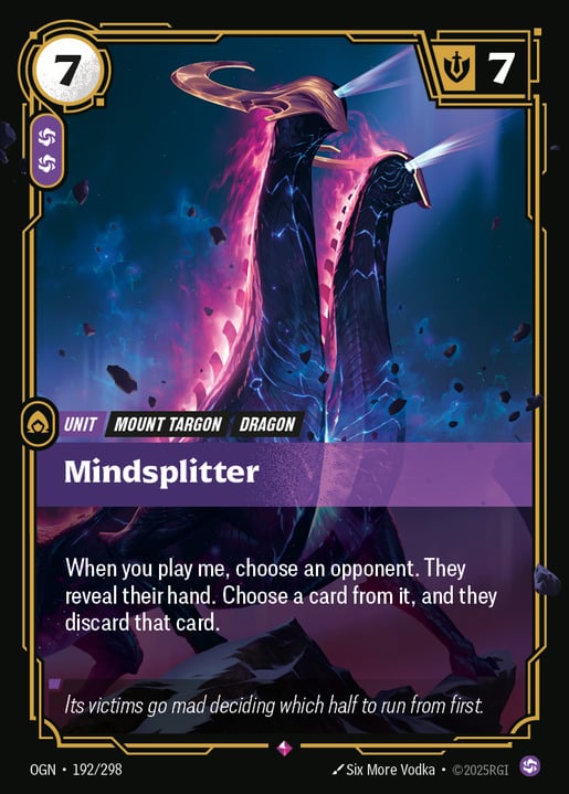 Mindsplitter (RARE) [ Inglese / Cinese Semplificato ]