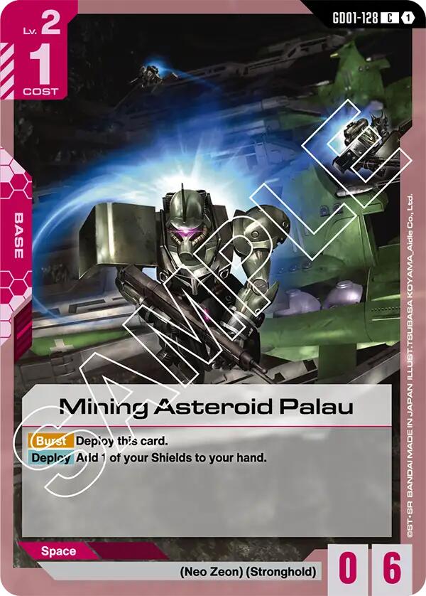 Mining Asteroid Palau GD01-128 [ Inglese / Giapponese ]