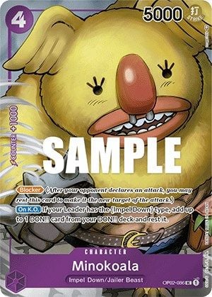 Minokoala OP02-086 [ Inglese / Giapponese / Francese / Cinese Semplificato ]