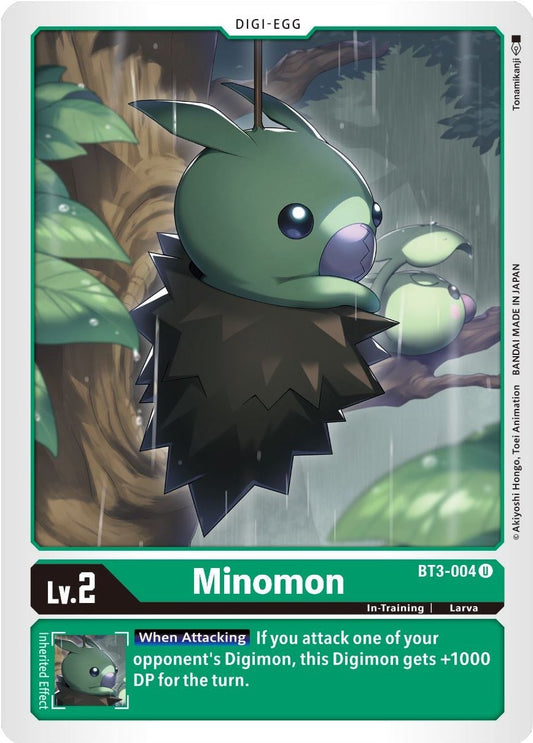 Minomon BT3-004 [ Inglese / Giapponese ]