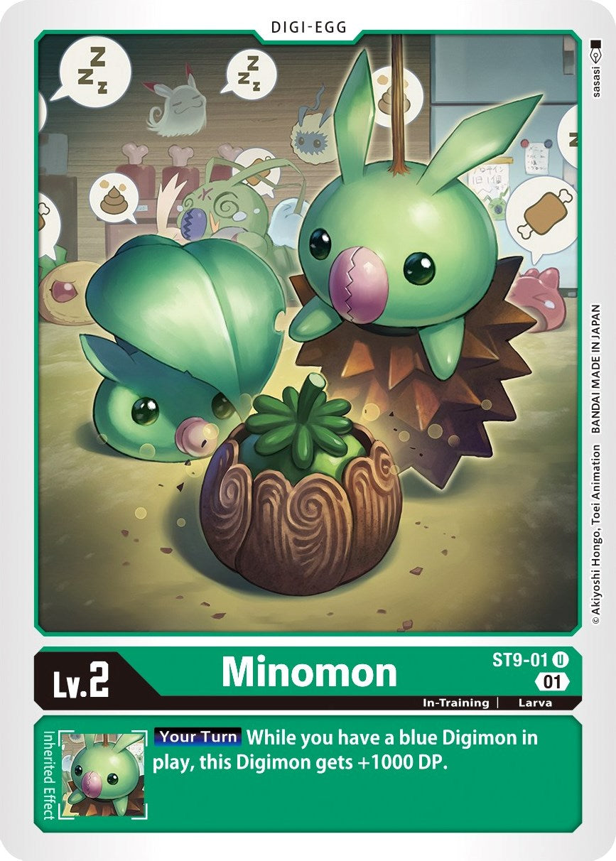 Minomon ST9-01 [ Inglese / Giapponese ]