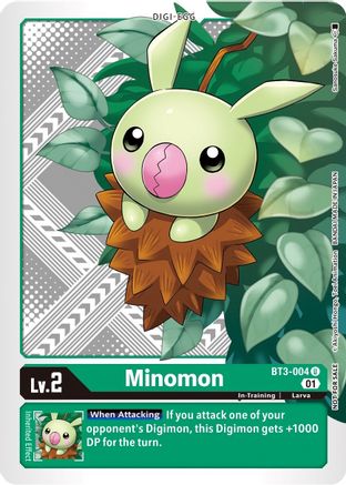 Minomon BT01-03 [ Inglese / Giapponese ]