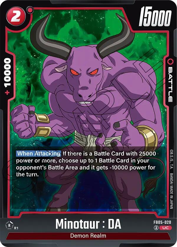 Minotaur : DA FB05-020 [ Inglese / Giapponese ]