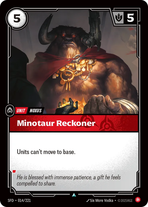 Minotaur Reckoner [ Inglese / Cinese Semplificato ]