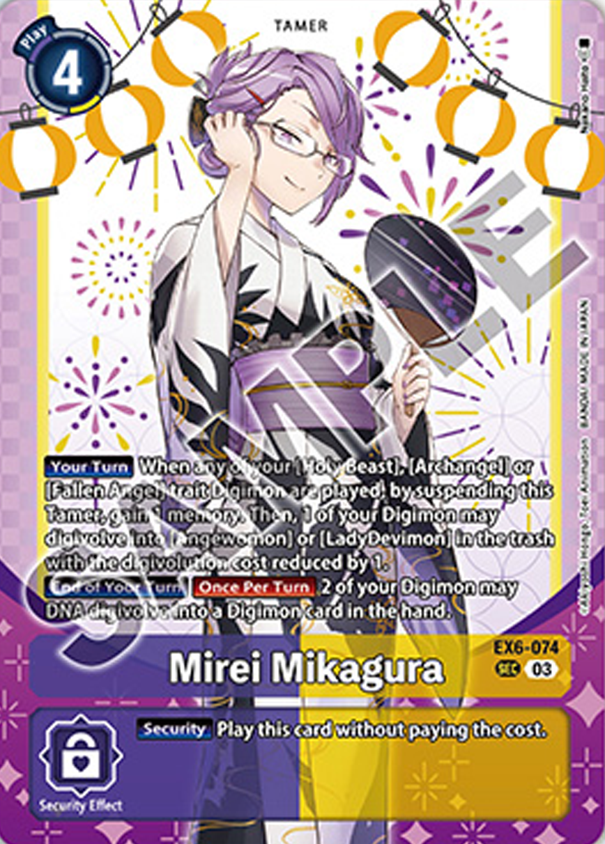 Mirei Mikagura EX6-074 [ Inglese / Giapponese ]