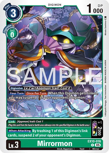 Mirrormon EX10-016 [ Inglese / Giapponese ]