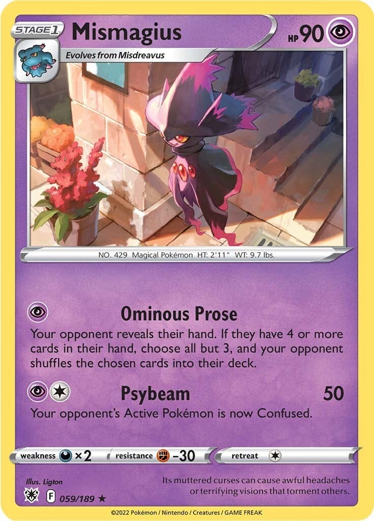 Mismagius - Lucentezza Siderale 059/189 [ Italiano / Inglese ]