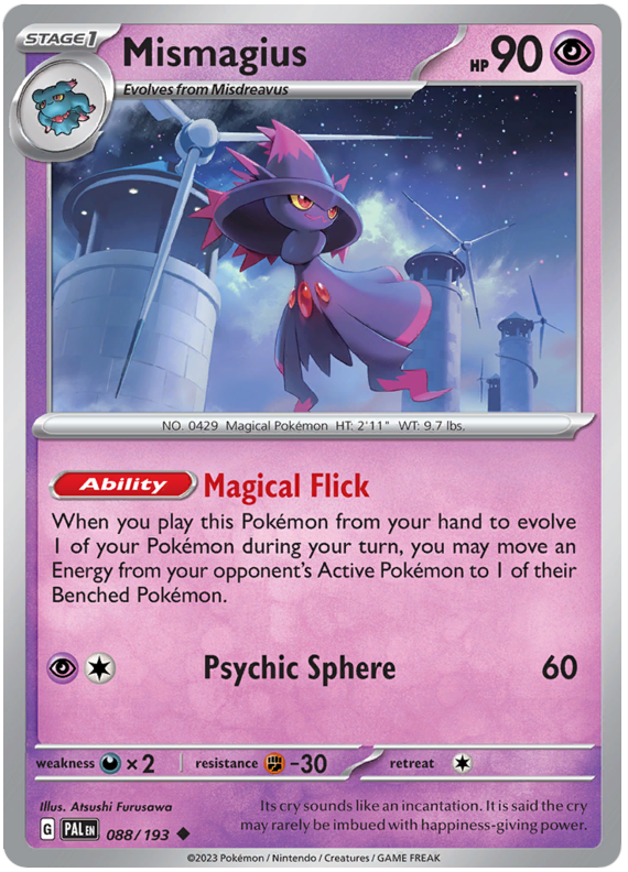 Mismagius - Evoluzioni a Paldea 088/193 [ Italiano ]
