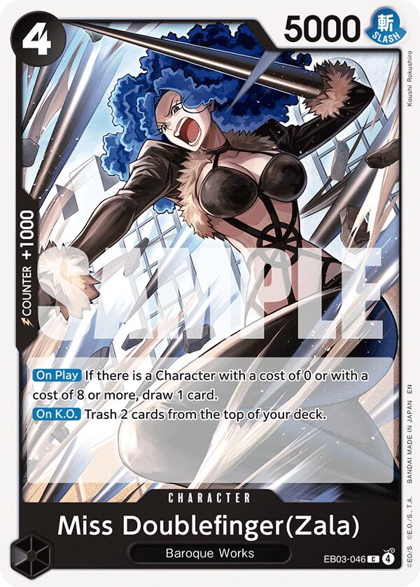 Miss Doublefinger EB03-046 [ Inglese / Giapponese / Francese / Cinese Semplificato ]