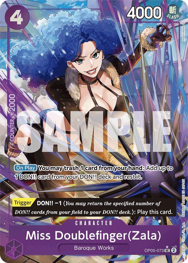 Miss Doublefinger OP05-073 [ Inglese / Giapponese / Francese / Cinese Semplificato ]