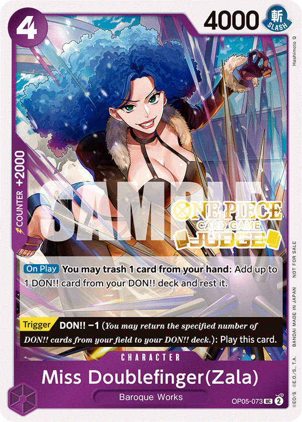 Miss Doublefinger OP05-073 [ Inglese / Giapponese / Francese / Cinese Semplificato ]
