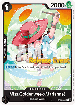 Miss. Goldenweek OP14-085 [ Inglese / Giapponese / Francese / Cinese Semplificato ]