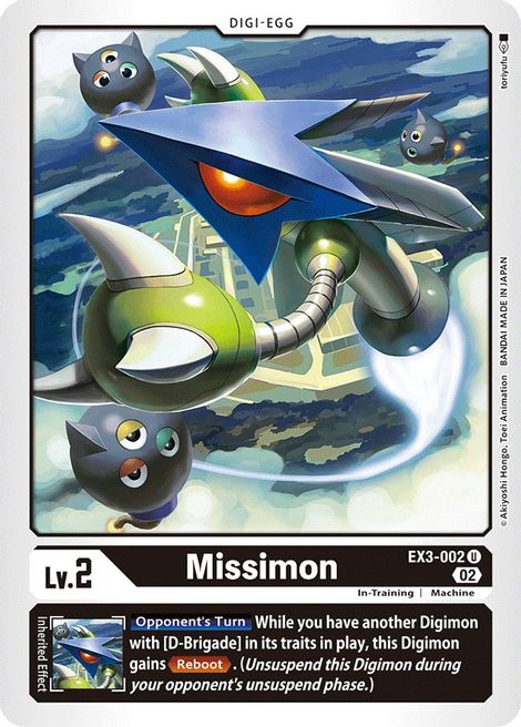 Missimon EX3-002 [ Inglese / Giapponese ]