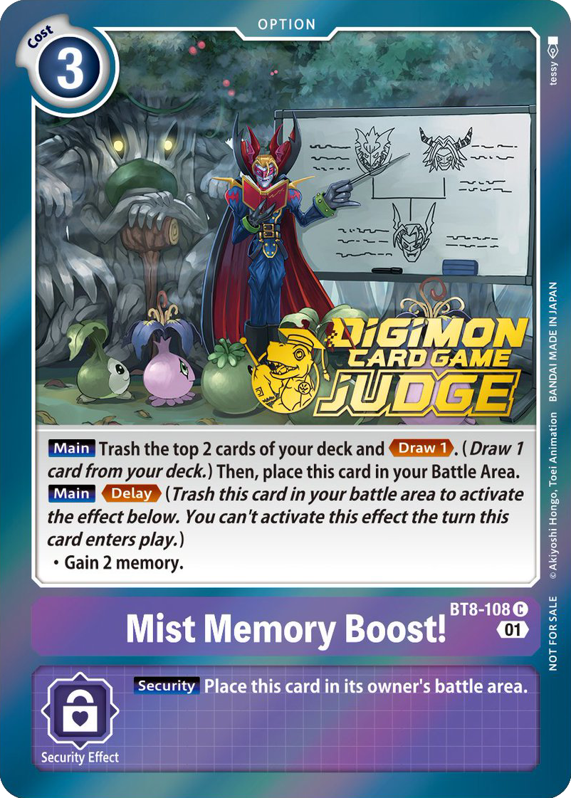 Mist Memory Boost! BT8-108 [ Inglese / Giapponese ]