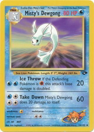 Misty's Dewgong - Gym Challenge 54/132 [ Inglese ]