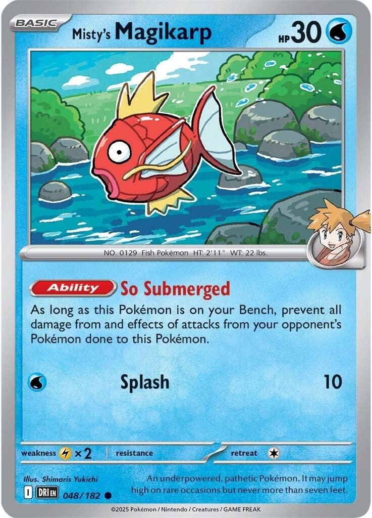 Magikarp di Misty - Rivali Predestinati 048/182 [ Italiano / Inglese ]