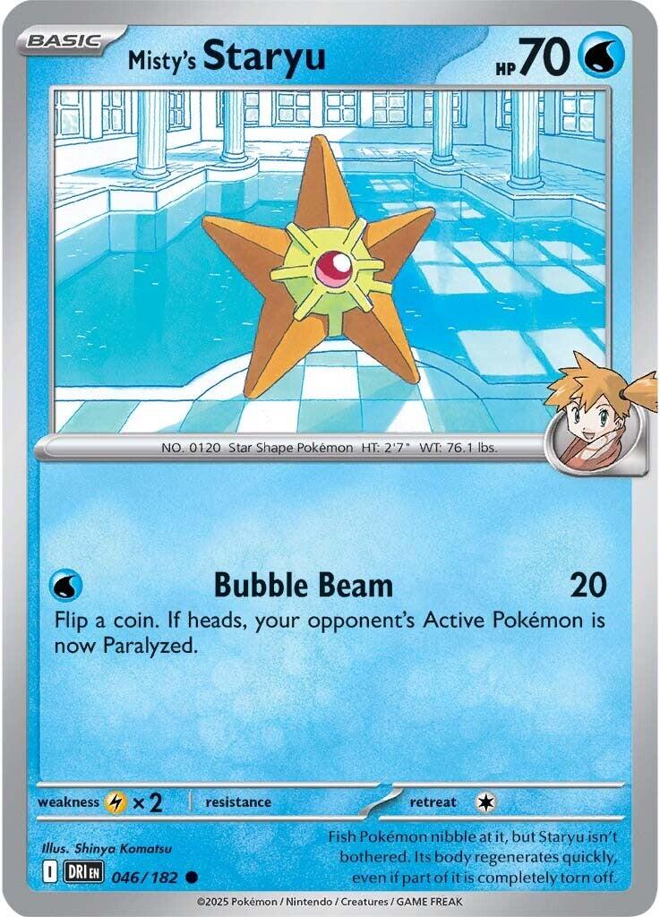 Staryu di Misty - Rivali Predestinati 046/182 [ Italiano / Inglese ]