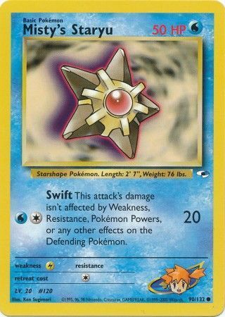 Misty's Staryu Lv.20 - Gym Heroes 90/132 [ Inglese ]