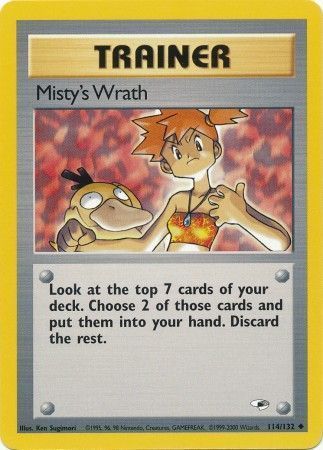 Misty's Wrath - Gym Heroes 114/132 [ Inglese ]