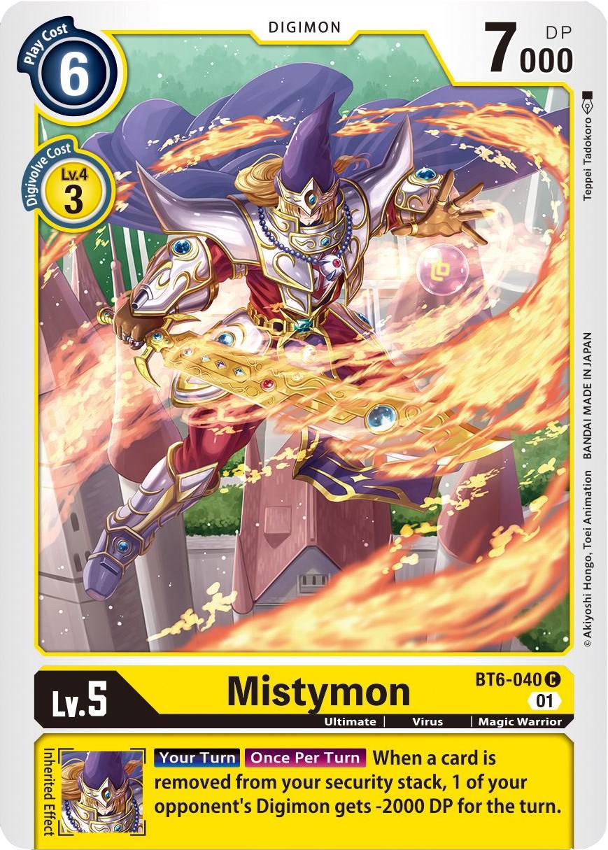 Mistymon BT6-040 [ Inglese / Giapponese ]
