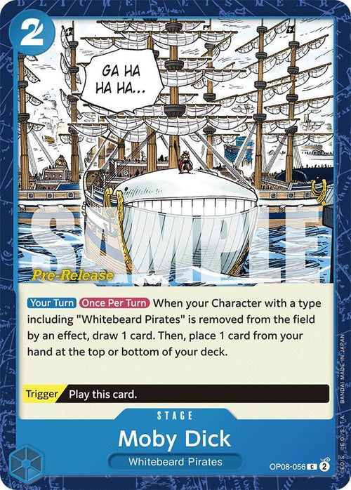 Moby Dick OP08-056 [ Inglese / Giapponese / Francese / Cinese Semplificato ]