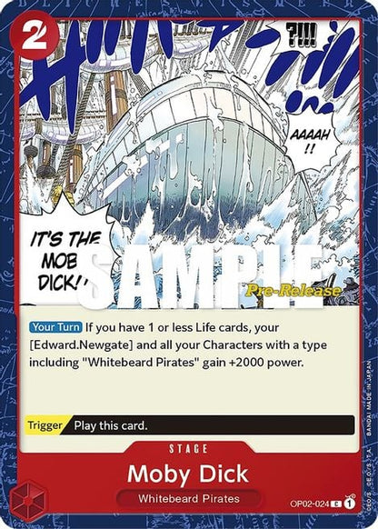 Moby Dick OP02-024 [ Inglese / Giapponese / Francese / Cinese Semplificato ]