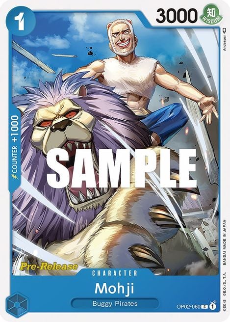 Mohji OP02-060 [ Inglese / Giapponese / Francese / Cinese Semplificato ]