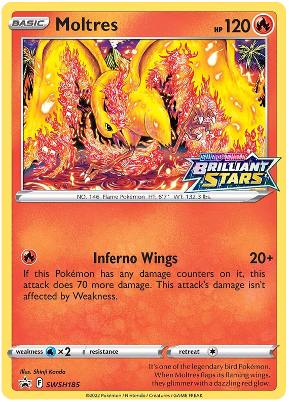 Moltres - Astri Lucenti 021/172 [ Italiano / Inglese ]
