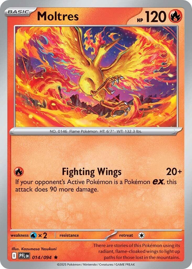 Moltres - Fiamme Spettrali 014/094 [ Italiano ]