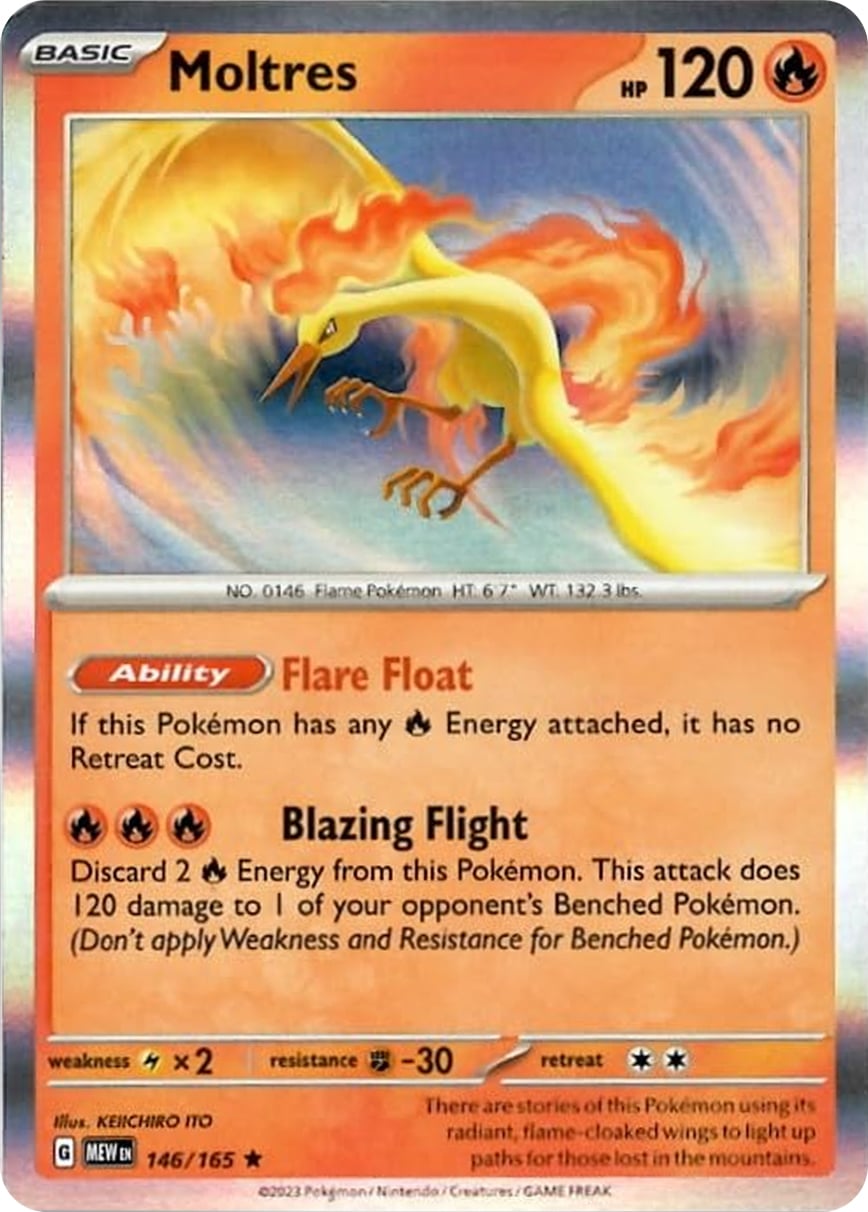 Moltres - 151 146/165 [ Italiano / Inglese ]