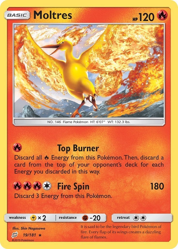 Moltres - Gioco di Squadra 019/181 [ Italiano / Inglese ]