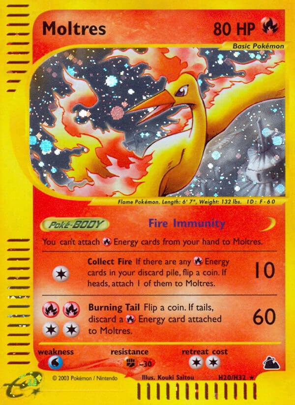 Moltres - Skyridge 21/144 [ Italiano / Inglese ]