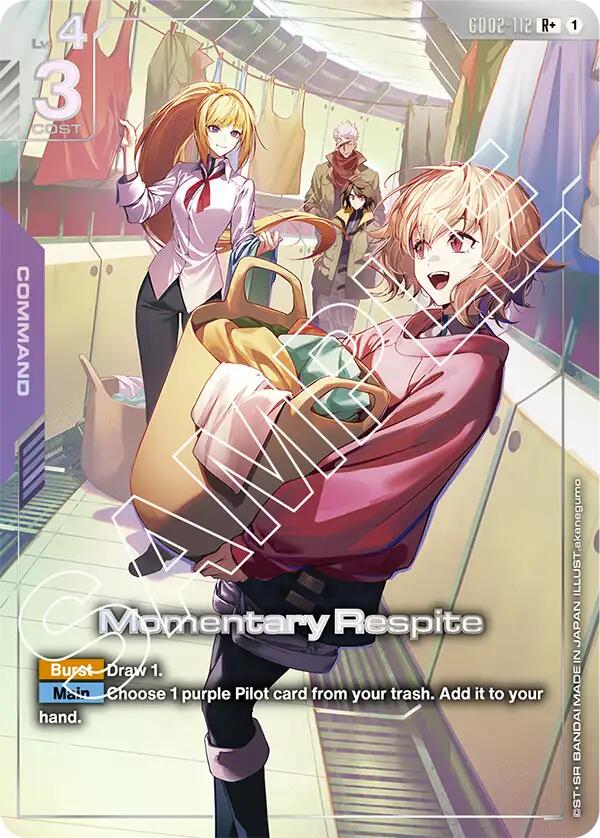 Momentary Respite GD02-112 [ Inglese / Giapponese ]