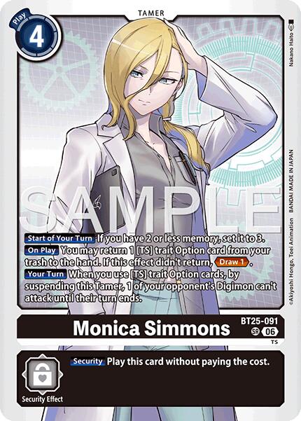 Monica Simmons BT25-091 [ Inglese / Giapponese ]