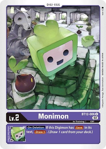 Monimon BT12-006 [ Inglese / Giapponese ]
