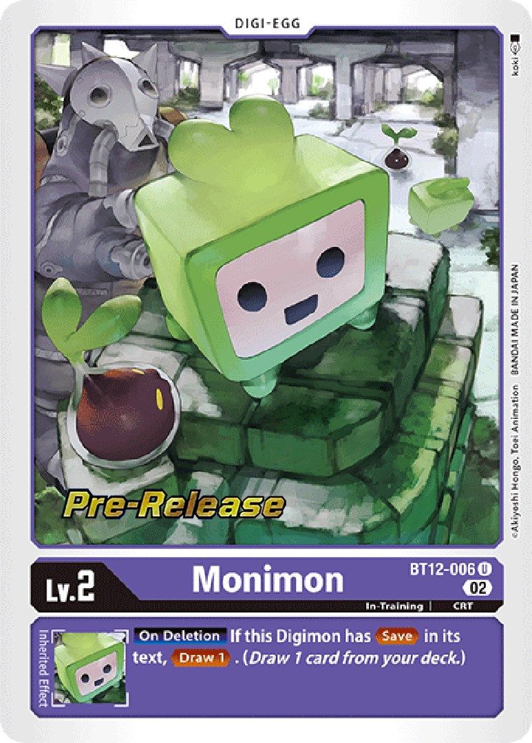 Monimon BT12-006 [ Inglese / Giapponese ]