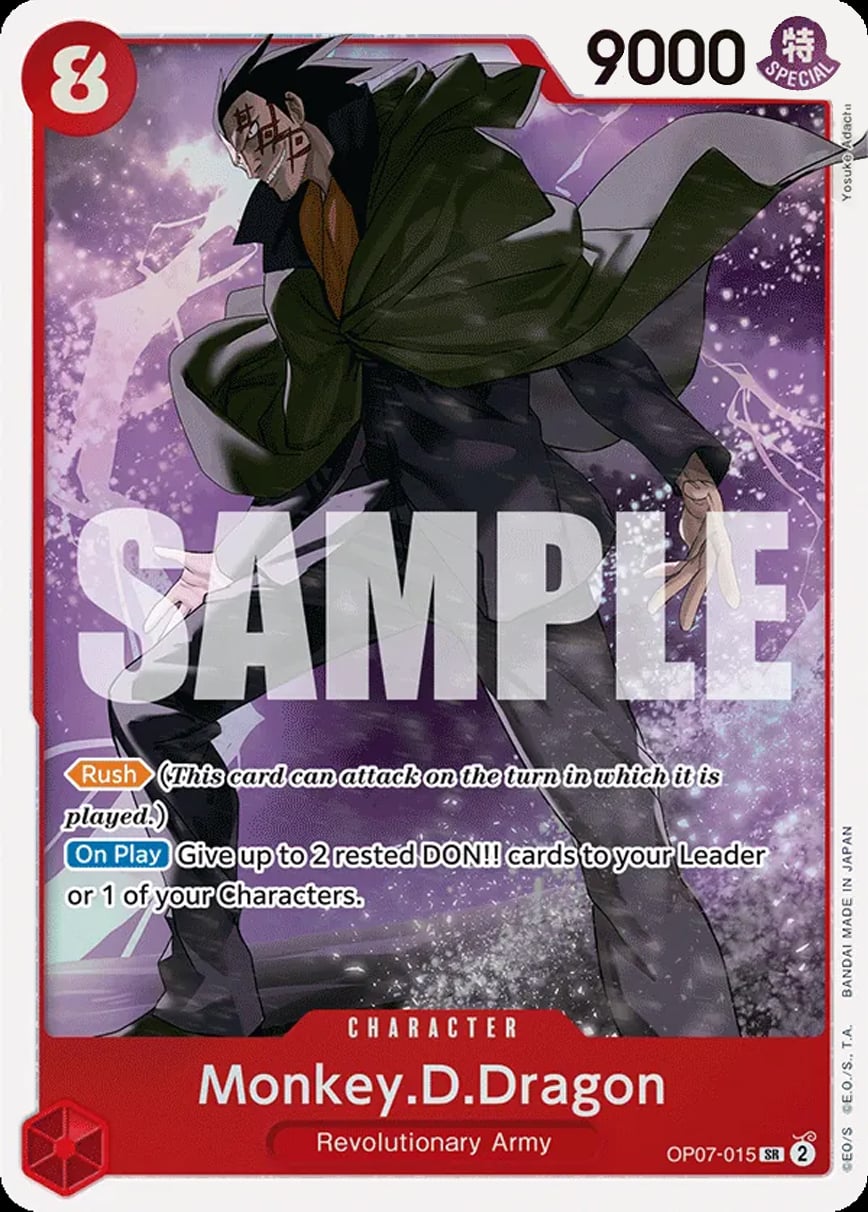 Monkey. D. Dragon OP07-015 [ Inglese / Giapponese / Francese / Cinese Semplificato ]