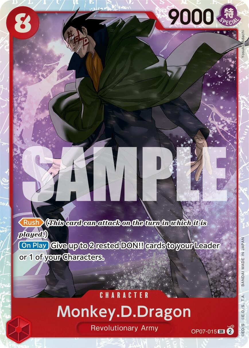 Monkey D Dragon OP07-015 [ Inglese / Giapponese ]