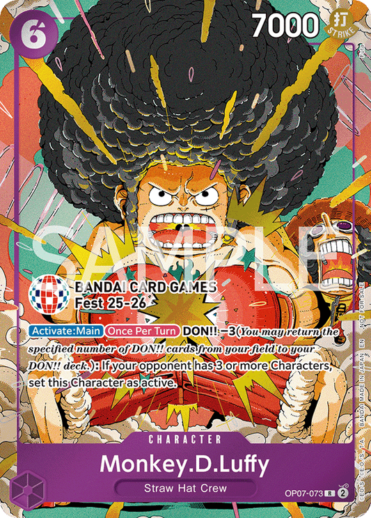Monkey D Luffy OP07-073 [ Inglese / Giapponese / Francese / Cinese Semplificato ]