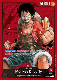 LEADER - (First Print | Errata Card) - ST-01: Starter Deck:.