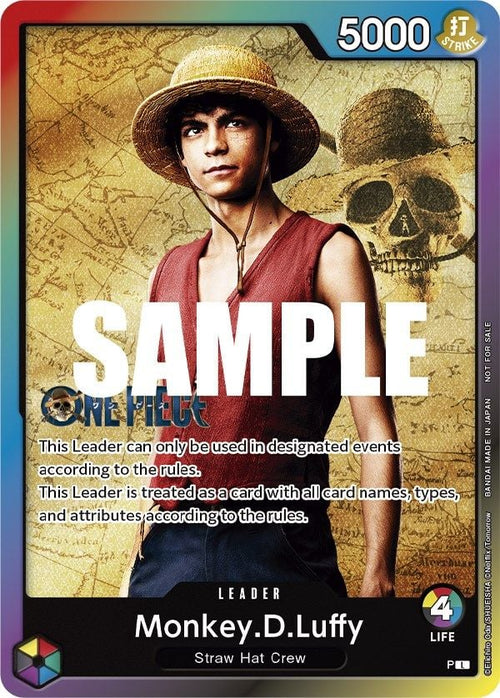 Monkey. D. Luffy 000 PREMIUM CARD COLLECTION-000 [ Inglese / Giapponese / Francese / Cinese Semplificato ]