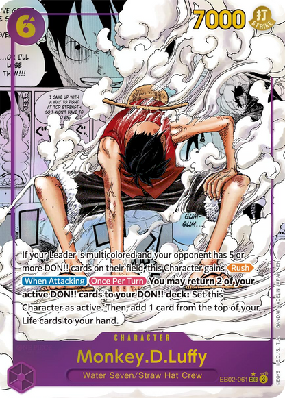 Monkey D Luffy EB02-061 [ Inglese / Giapponese / Francese / Cinese Semplificato ]