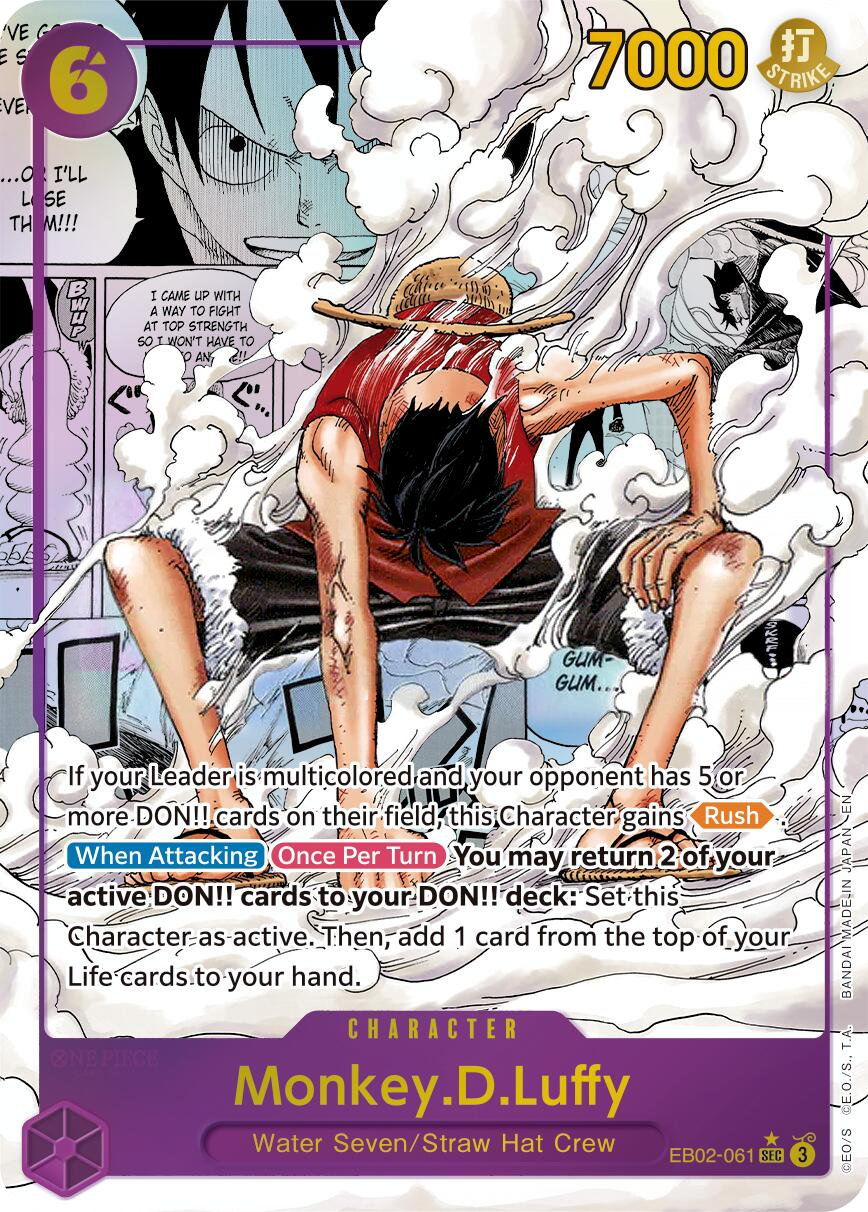 Monkey. D. Luffy EB02-061 [ Inglese / Giapponese / Francese / Cinese Semplificato ]