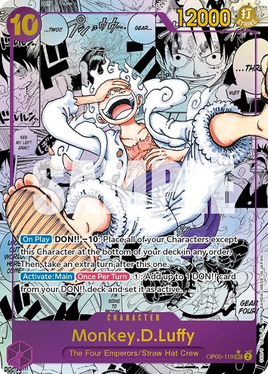 Monkey. D. Luffy OP05-119 [ Inglese / Giapponese / Francese / Cinese Semplificato ]