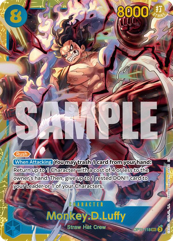 Monkey D Luffy OP11-118 [ Inglese / Giapponese / Francese / Cinese Semplificato ]